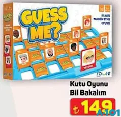 KUTU OYUNU BİL BAKALIM fiyat ve kampanya bilgisi